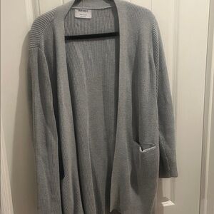 Old Navy Women's Light Gray Cardigan